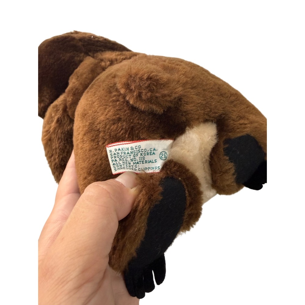 Vintage 1980 Moscow Olympics Misha Bear Plush R. Dakin & Co 1979 Mascot 13" - Picture 5 of 7